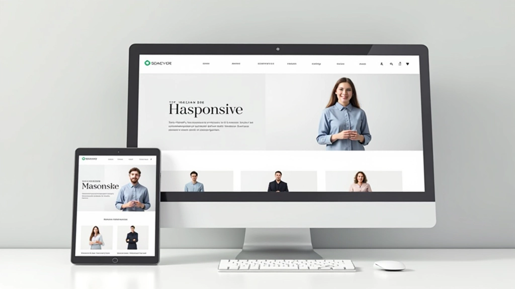 Sito e-commerce responsive su smartphone, tablet e desktop con stessi contenuti adattati